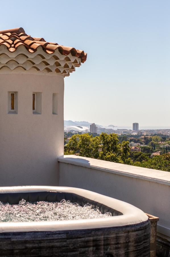마르세유 La Bastide De Saint Barnabe - Jacuzzi Terrasse Clim Wifi Parking Petanque 아파트 외부 사진